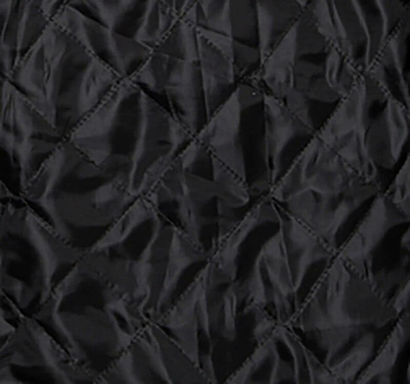Echtes Rindsleder-Jacke für Herren, Leder-Baseballmantel, gesteppt, schmaler Kragen, kurze Jacke für Herren, großer Mantel, Frühling und Herbst L schwarzes leder jacke