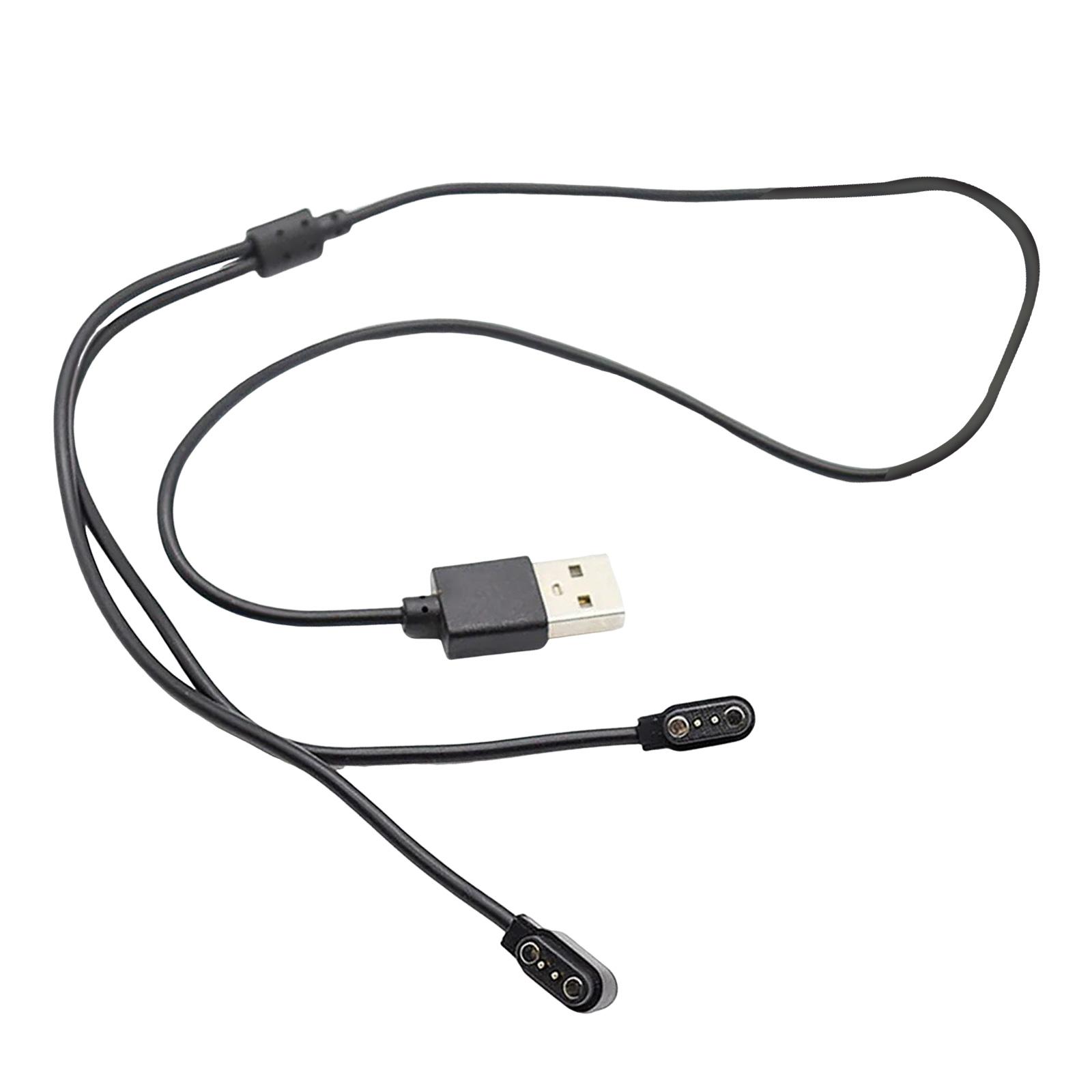 Smart Glasses Dual-Ladekabel 2-Pin 2,5mm Ladekabel Effizientes 2-in-1-Ladekabel für erhöhte Effizienz B