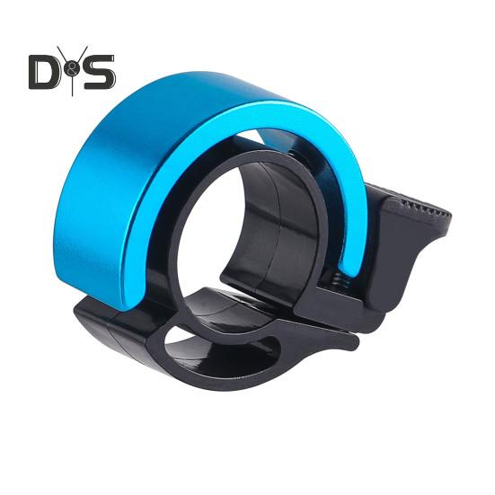 Fahrradklingel, leicht, 90 dB, klarer, lauter Ton, universell, für MTB, Straße, Berg, Klapprad, Lenker, Alarmglocke, Fahrradzubehör blau