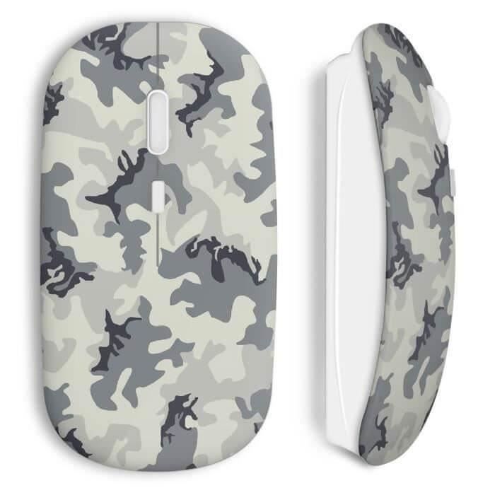 Graue Militär-Funkmaus