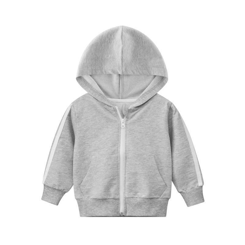 Kinderkleidung Kinderjacken Jungenkleidung Hoodies Frühling 100cm grau