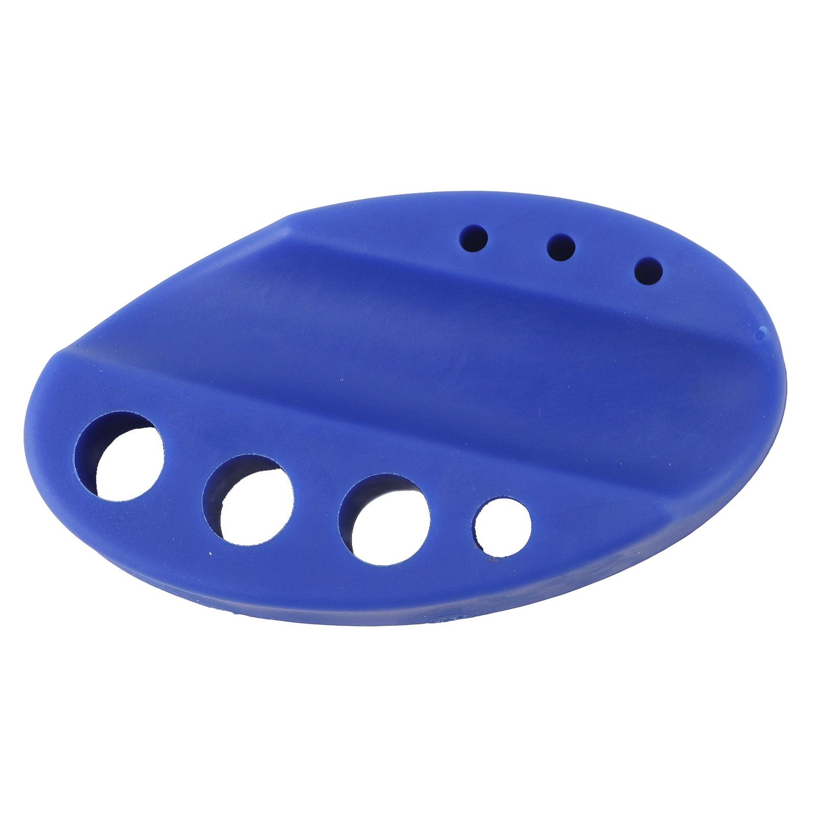 Silikon Tattoo Pigmentständer Wiederverwendbar Waschbar Microblading Tattoo Stift Tintenhalter Blau