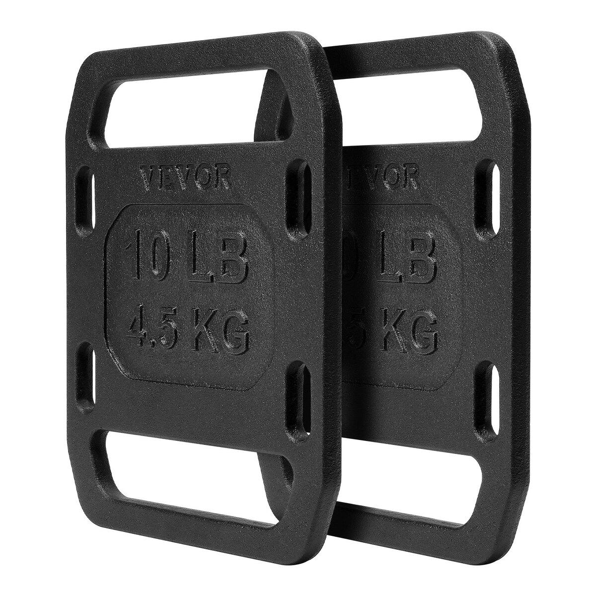 Gusseiserne Ruck-Gewichte für Rucking Gewichtsplatte mit Griff 10LB Paare