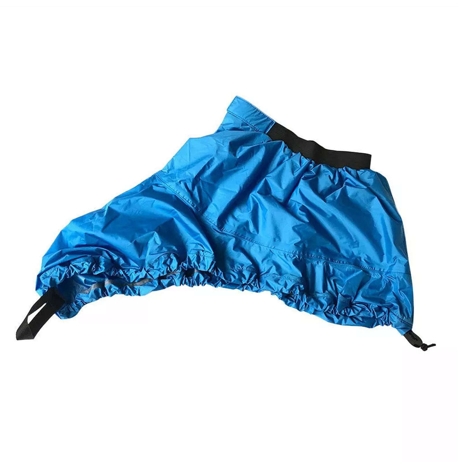 Kajak-Spritzdecke imprägniert Kajak-Kanu-Boot-Spritzdecke Verstellbare Kajak-Spritzdecke Kajak-Zubehör Enduring XL blau