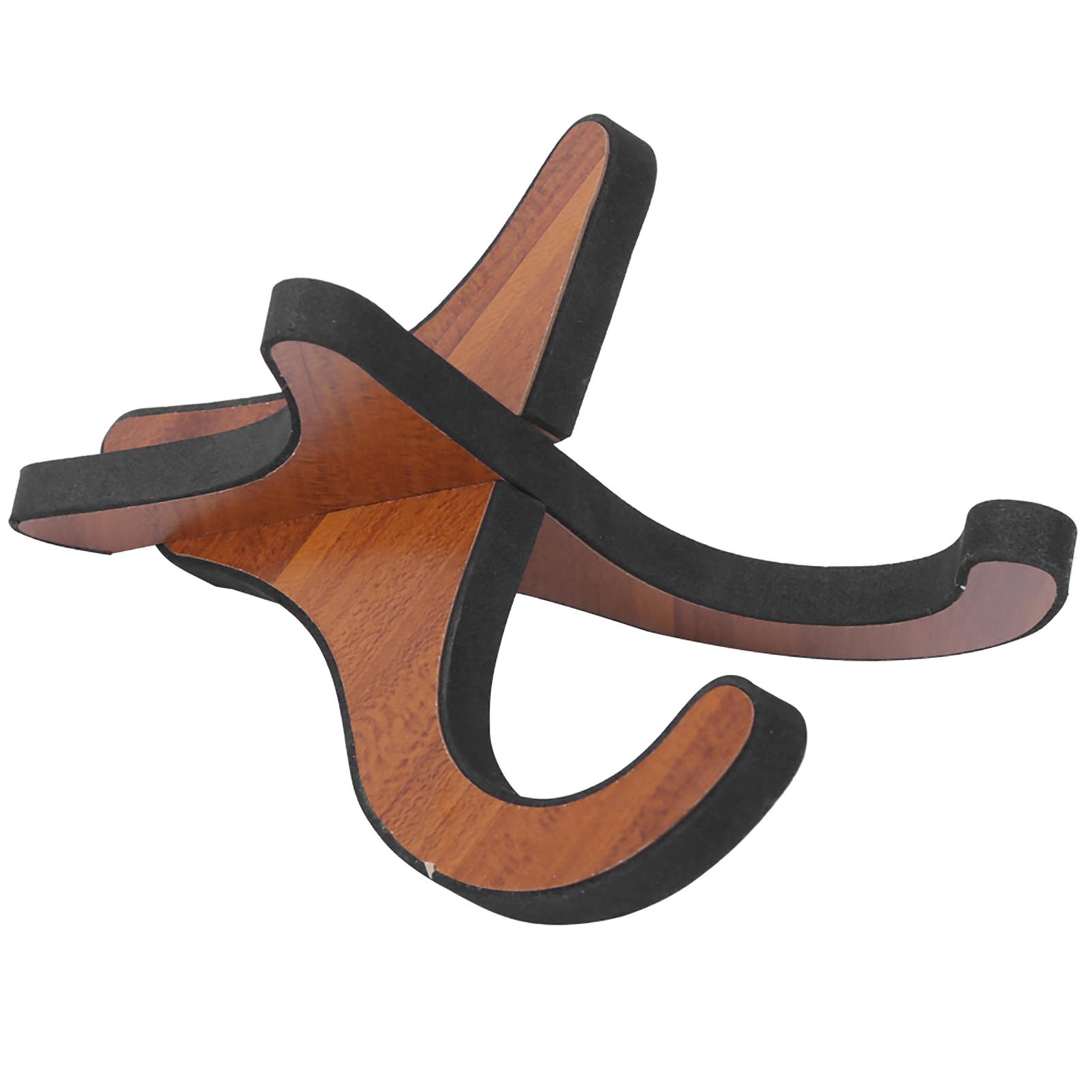 Kalimba Ständer Holzhalter Tragbar EVA Baumwollpolster Kratzschutz Musikinstrument Zubehör