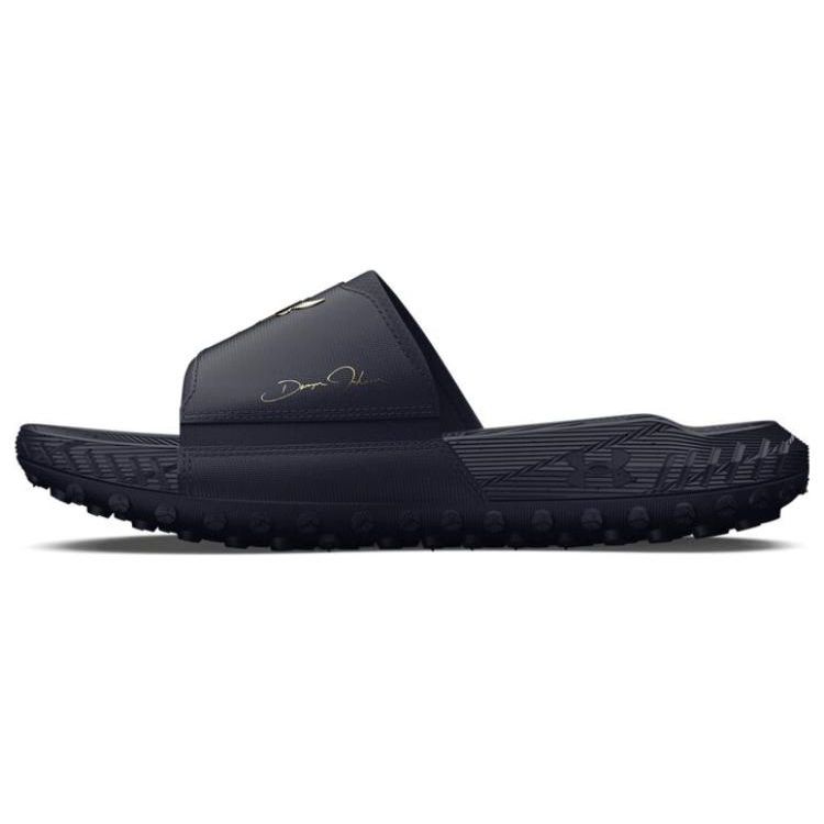 Under Armour Unisex Project Rock 3 Badeschuhe 'Midnight Navy' Sandalen 3026034-400 41 black