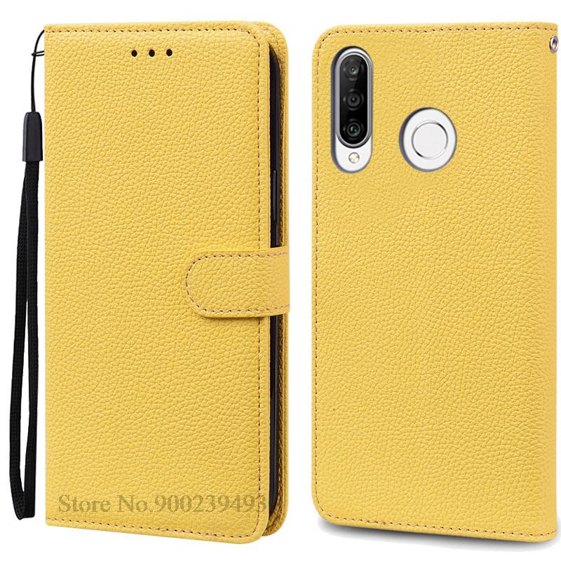 Für Honor 20 Lite Hülle Buchhülle für Huawei Honor 20S Brieftasche Flip Case für Huawei Honor 20Lite Honor 20S Leder Handyhüllen For Honor 20 Lite gelb