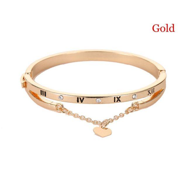Luxus Rose Gold Edelstahl Armbänder Armreifen Weibliche Herz Für Immer Liebe Marke Bettelarmband für Frauen Berühmten Schmuck gold