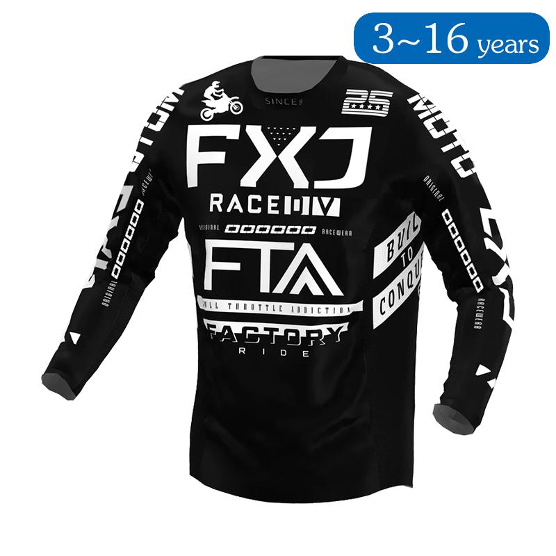 Kind Motocross Jersey Racing Offroad Fahrrad MX Enduro MOTO Motorrad Junge Mädchen Kind 5 6 7 8 9 10 11 12 13 14 15 16 M-Jersey-kid