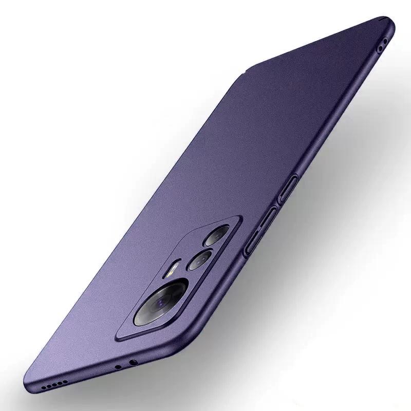 Rahmenlose, ultradünne, matte, harte PC-Telefonabdeckung für Samsung Galaxy S25 S25+ S25 Ultra S24 S24+ S24 FE S23 S23+ Plus 5G S23 FE S24FE Samsung S25 FE violett
