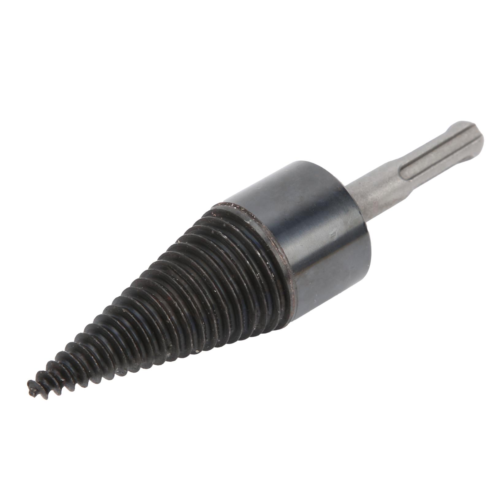 Twist Holzspalter Holzkegel Schlagbohrer Spaltwerkzeug Haushaltsbeschläge 32mm