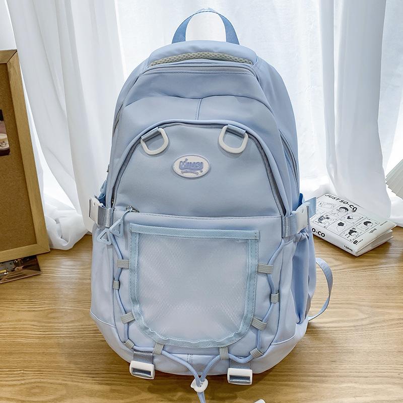 Grundschüler Kinder Schultaschen Mädchen und Junior High School Schüler Splicing Cartoon Pain Bags Rucksäcke