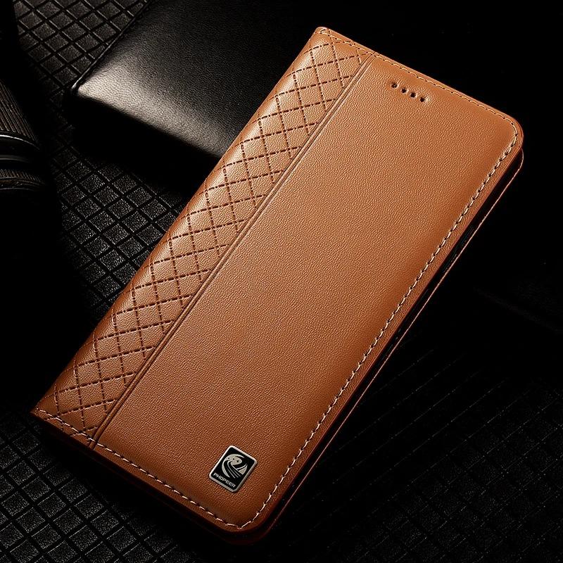 Nappa Echtleder Hülle für XiaoMi Mi 8 9 9T SE 10 10i 10s 10T Pro Lite Ultra Magnetischer Klapphülle Brieftasche Handyhüllen XiaoMi Mi 8 Pro khaki