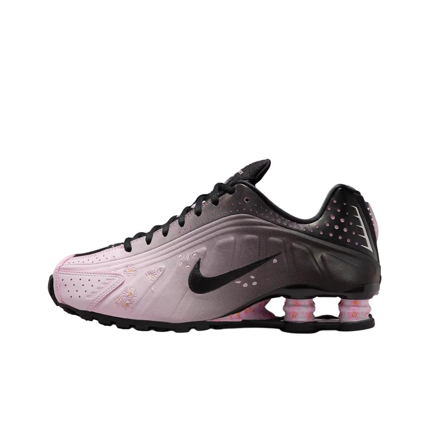 Nike Shox R4 Sakura Damen Sneaker Rosa Regal-Pink Schwarz IB8872-600 36.5