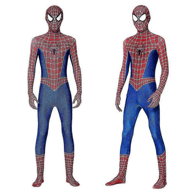 Herren Superheld Marvel Spider-man Bodysuit Kostüm Halloween Cosplay Kostüme Spiderman Kostüm Erwachsener 190
