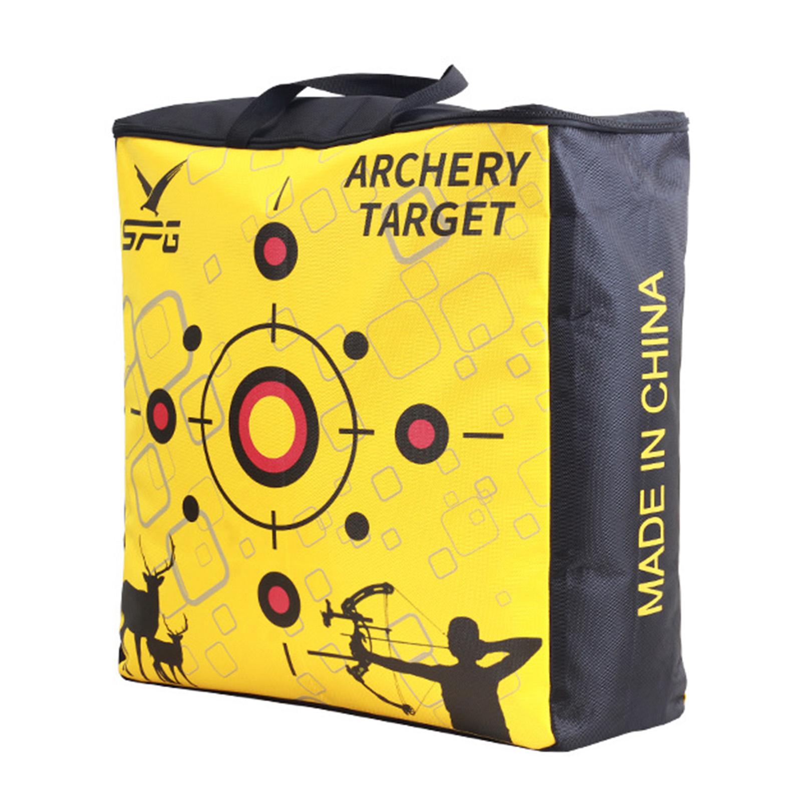 Bogenschießen Ziel Tasche SPG Fiber Fall Oxford Tuch Armbrust Ziel Leichte und Tragbare Outdoor gelb
