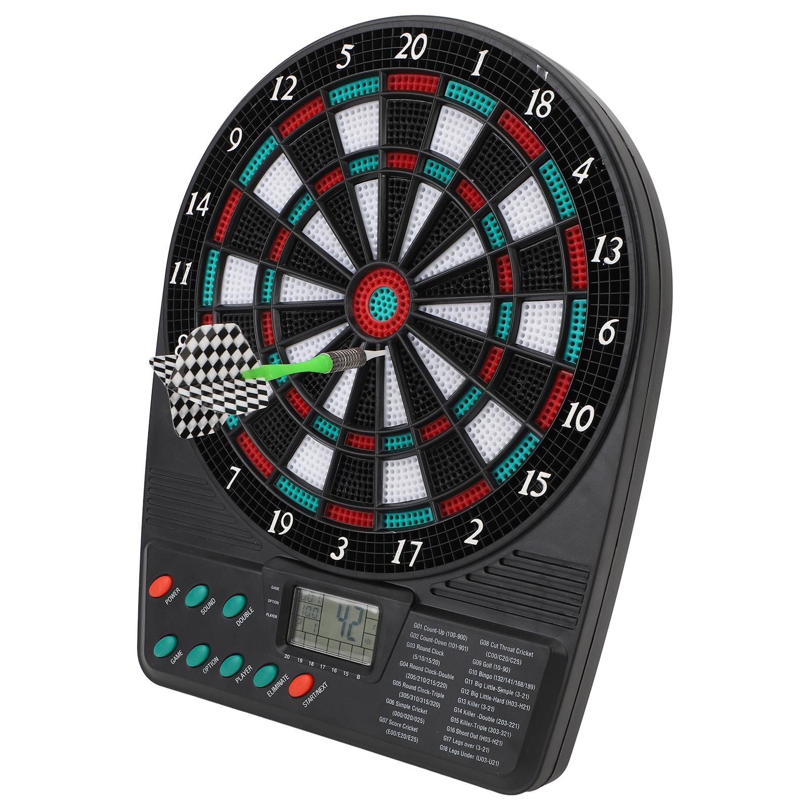 Elektronisches Dartboard-Set Automatische Punktzählung Softtip-Dartboard mit mehreren Spielmodi für Familie