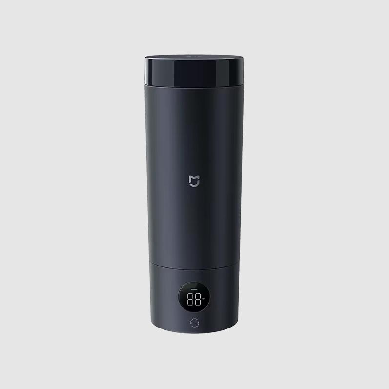 Xiaomi Mijia Tragbarer Wasserkocher 2 Thermosbecher Schneller Wasserkocher 350ml Intelligenter Isolierkessel navy blau