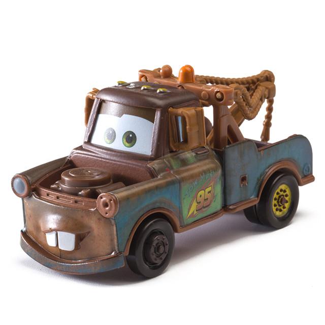 Autos Pixar Cars Lightning McQueen Rhapsodie Matador Bulldozer LKW Hook Erntemaschine 1:55 Diecast Metall Auto Modell Spielzeug
