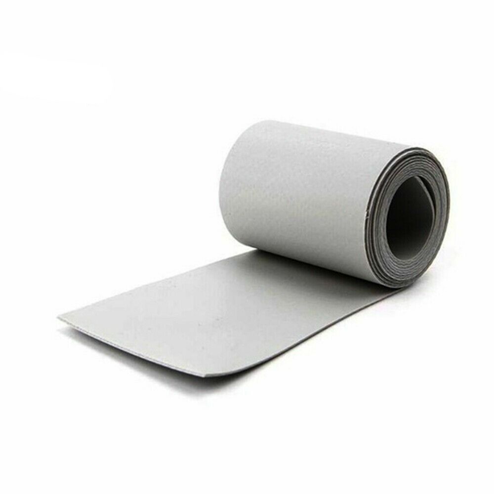 Schlauchboote Reparaturflicken PVC Gummi Flickenrolle Neues Flickenwerkzeugset Beiboot Leck Gray