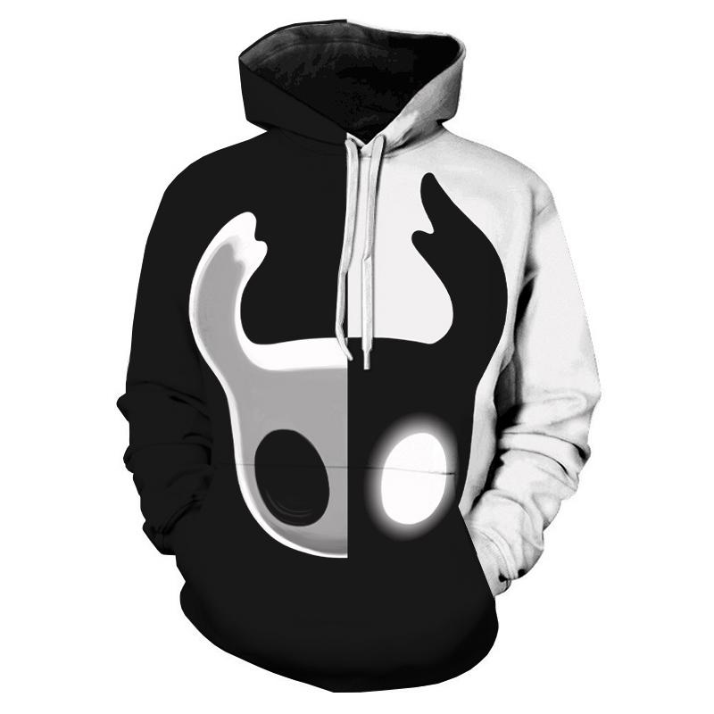 Hot Spiel Hollow Knight 3D Prined Hoodies Männer Frauen Mode Persönlichkeit Hohe Qualität Anime Hoodie Harajuku Übergroßen Sweatshirts S