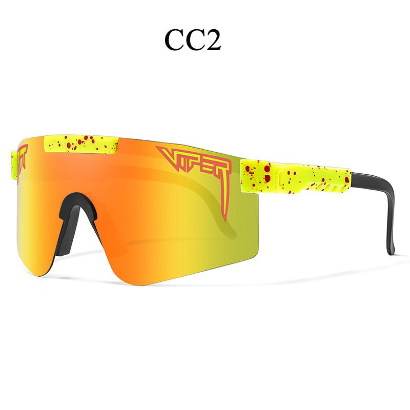 Erwachsene UV400 Sonnenbrille Pit Viper Sonnenbrille Herren Damen Erwachsene Outdoor Brille Sportbrille Mtb Shades