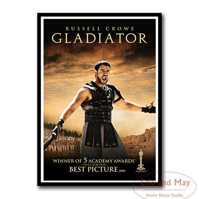 Film Leinwand Gladiator Malerei Poster Tapete Retro Film Dekoration Home Dekoration 21cm×30cm NoFrame