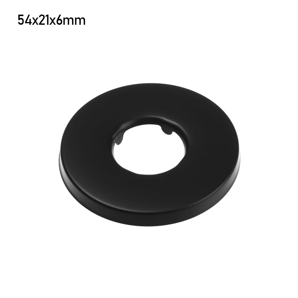 Stahlflanschabdeckung, Rohrwandabdeckungen, Wasserhahn-Dekor, Wasserhahn, dekorative Abdeckung, Wasserhahn-Zubehör 54x21x6mm