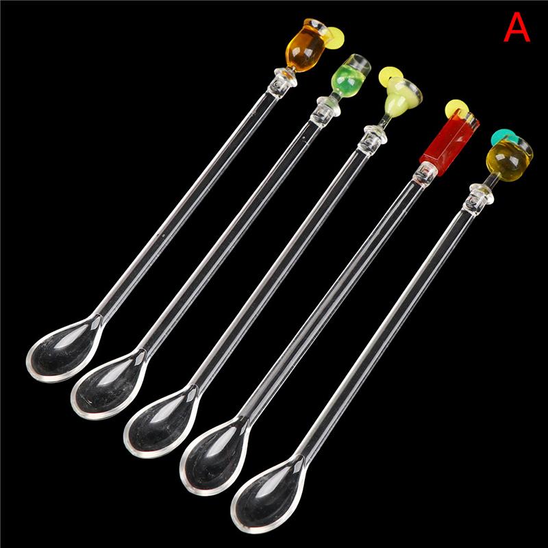 Cocktail Rührer Getränk Mischen Stick Set Acryl Cocktail Mixer Mixer Bar Liefert Swizzle Rührer A 23CM