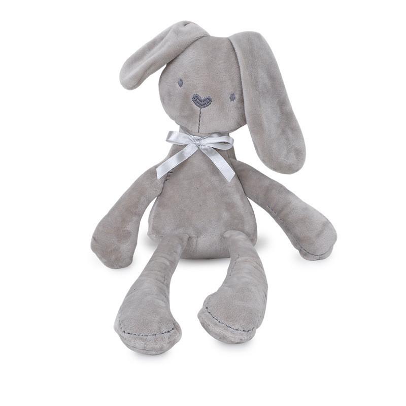 Baby Plüsch Kaninchen Handpuppe Weiche Krippe Kinderwagen Säugling Schlaf Beruhigende Puppe Mobile Kinderwagen Kinder Hängenden Ring Spielzeug Für Kinder Geschenk