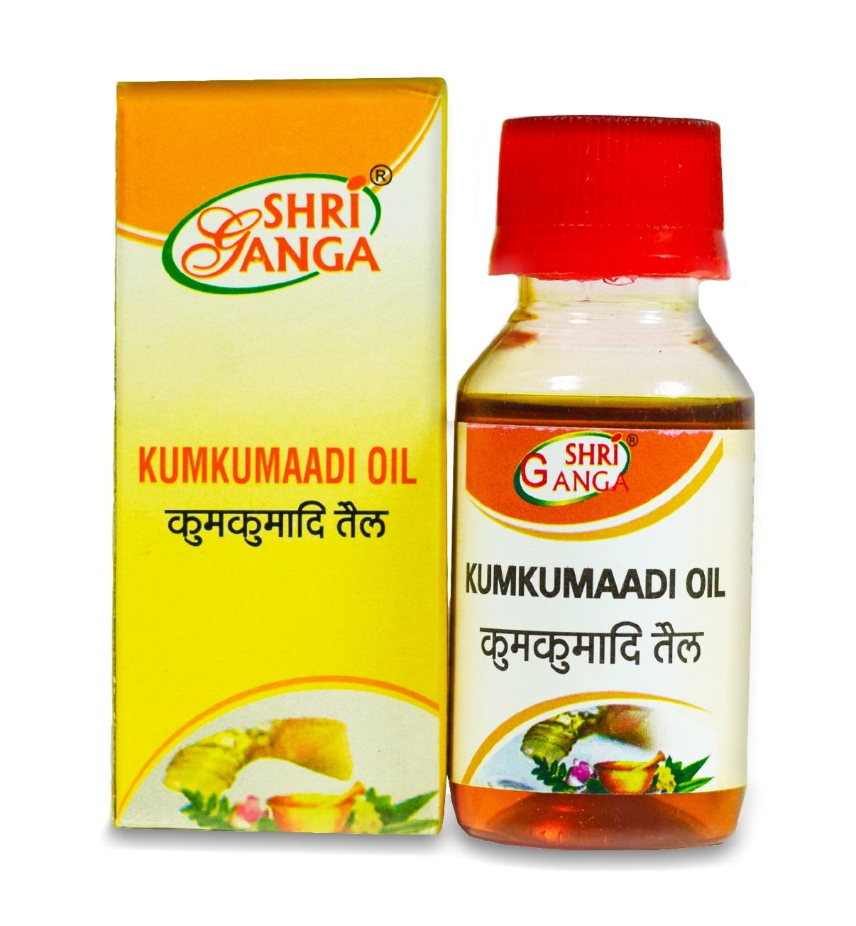 Kumkumadi: verjüngendes Gesichtsöl (50 ml), Kumkumaadi-Öl, Shri-Ganga-Apotheke 50ml