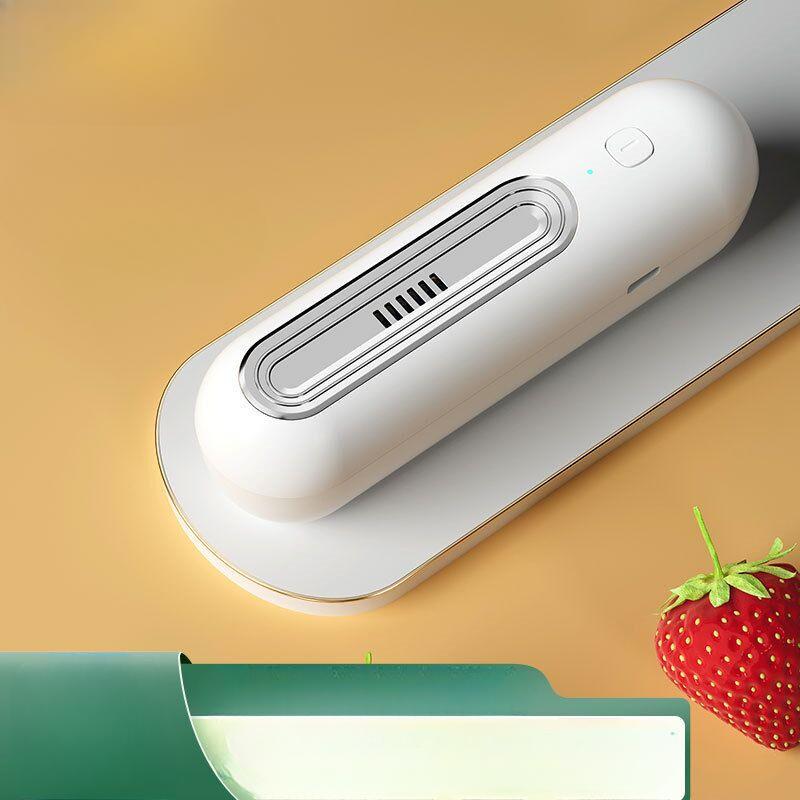 Ozon-Kühlschrank-Desodorierer, Sterilisator, Lufterfrischer, Geruchsbeseitiger, Kühlschrank-Luftreiniger für Obst und Gemüse silber