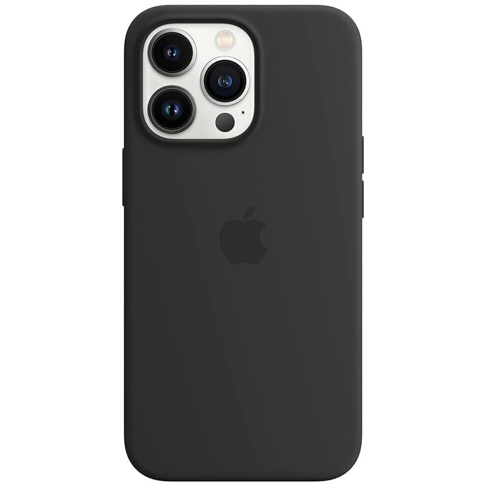 Apple Silikonhülle mit MagSafe für Apple iPhone 13 Pro - Mitternachtsschwarz - MM2K3ZM/A