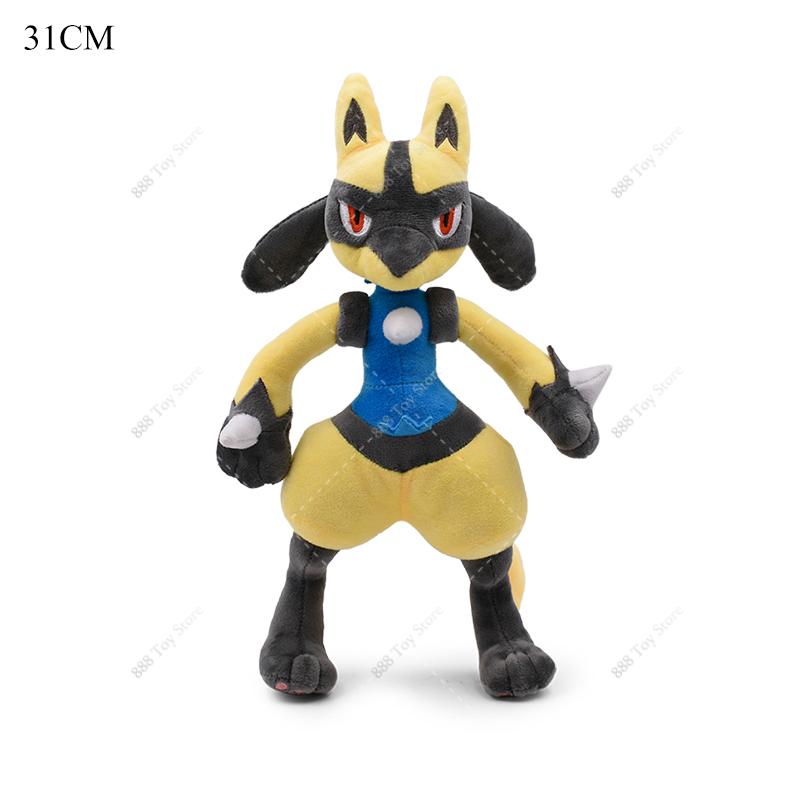Anime Glänzendes Glurak Plüsch Pokemon Spielzeug Niedlich Mega-Entwicklung X Glurak Arktos Lucario Stofftier Peluche Kinder Weihnachtsgeschenke
