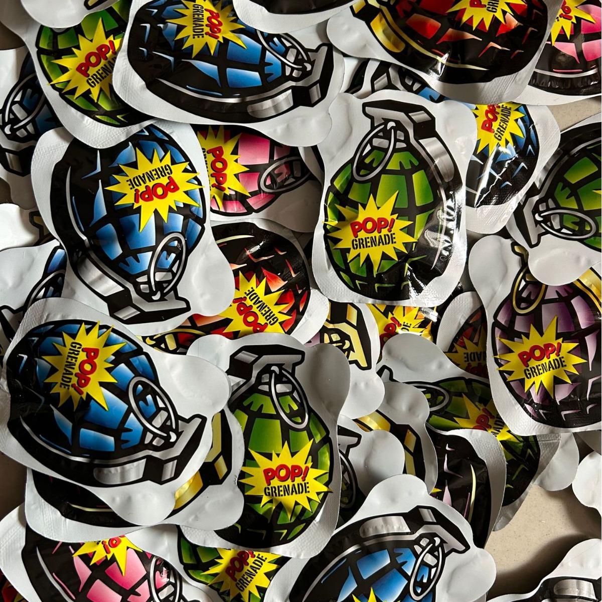 5/10 Stücke Streich Spielzeug Bombe Taschen Bomben Lustige Stress Praktische Witze Spielzeug Für Kinder Spielzeug Spray Spielzeug Granate Tasche Narr Simulator 5PCS