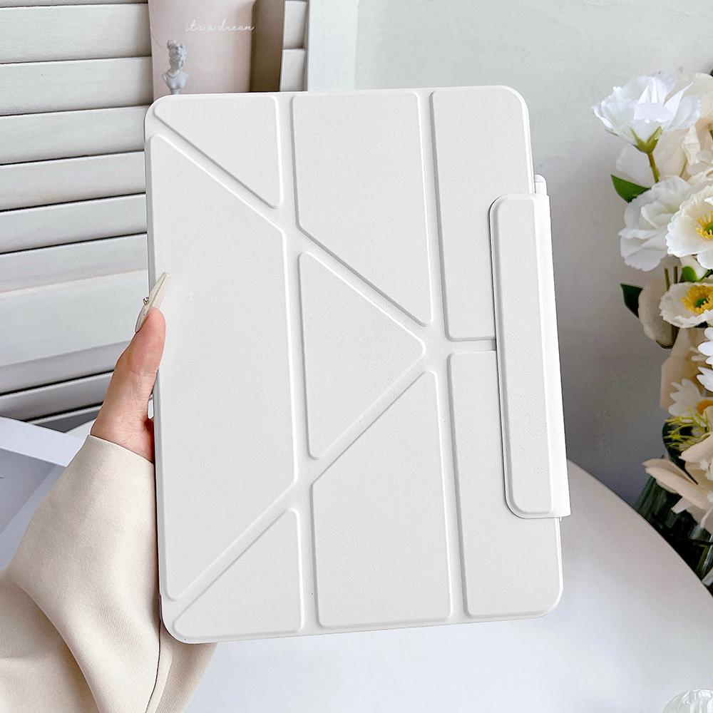 Smart Case für iPad A16 11. Gen für iPad Air11 13 Zoll M2 M3 mini6/7 ipad Air5 4. Air 6. Pro11 10. Gen 9. 8. 7. 10.2 Hülle Pro 11 2018-2022 weiß