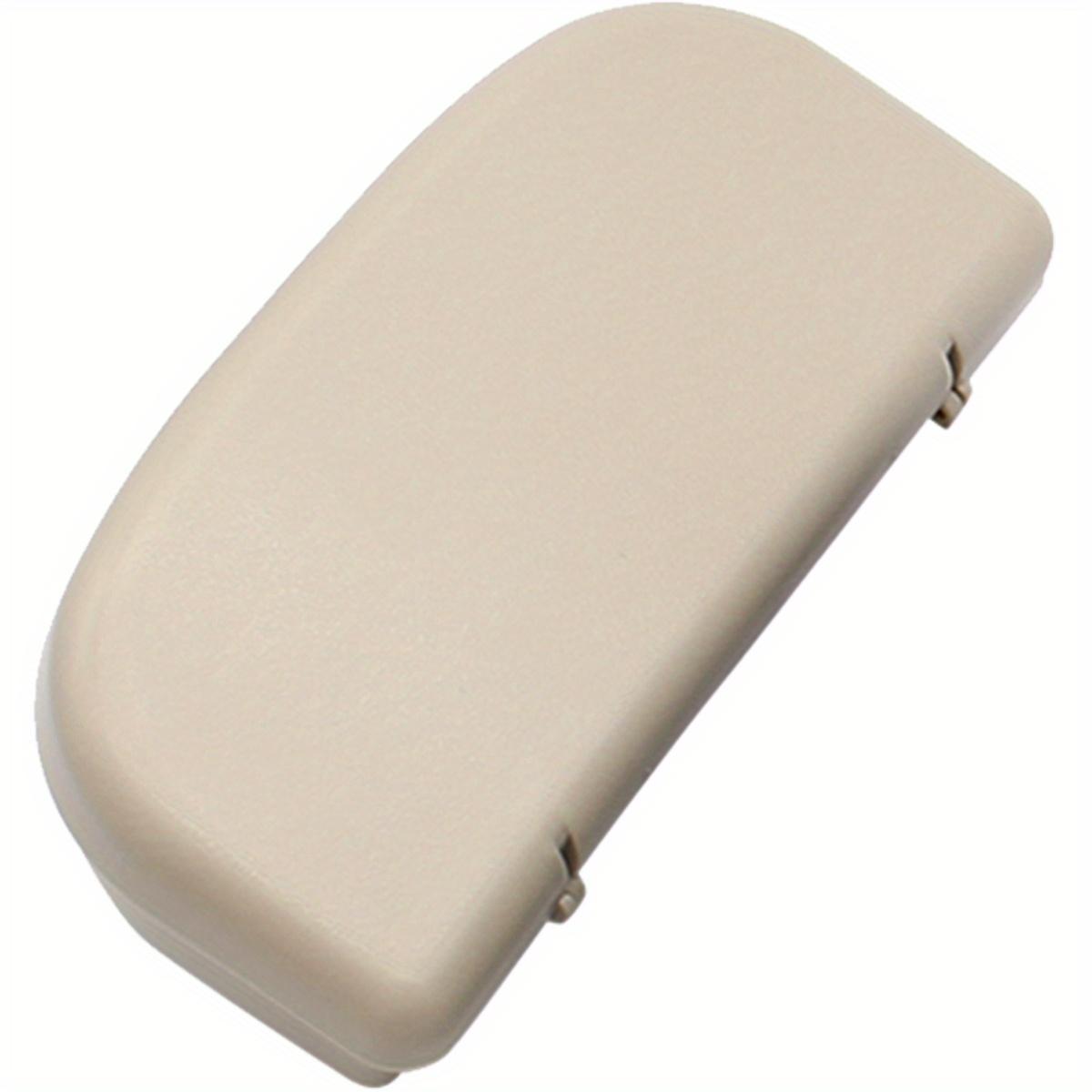 Universal-Brillenbox für die Sonnenblende im Auto, multifunktional, magnetisch, wiederverwendbar, fürs Auto, Sonnenbrillenhalter, Brillenhalter, Autozubehör beige
