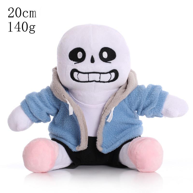 20cm Undertale Plüschtier Anime Sans Puppe Undertale Sans Plüschtier Weiche gefüllte Plüschpuppen Für Kinder Geburtstag Weihnachtsgeschenke