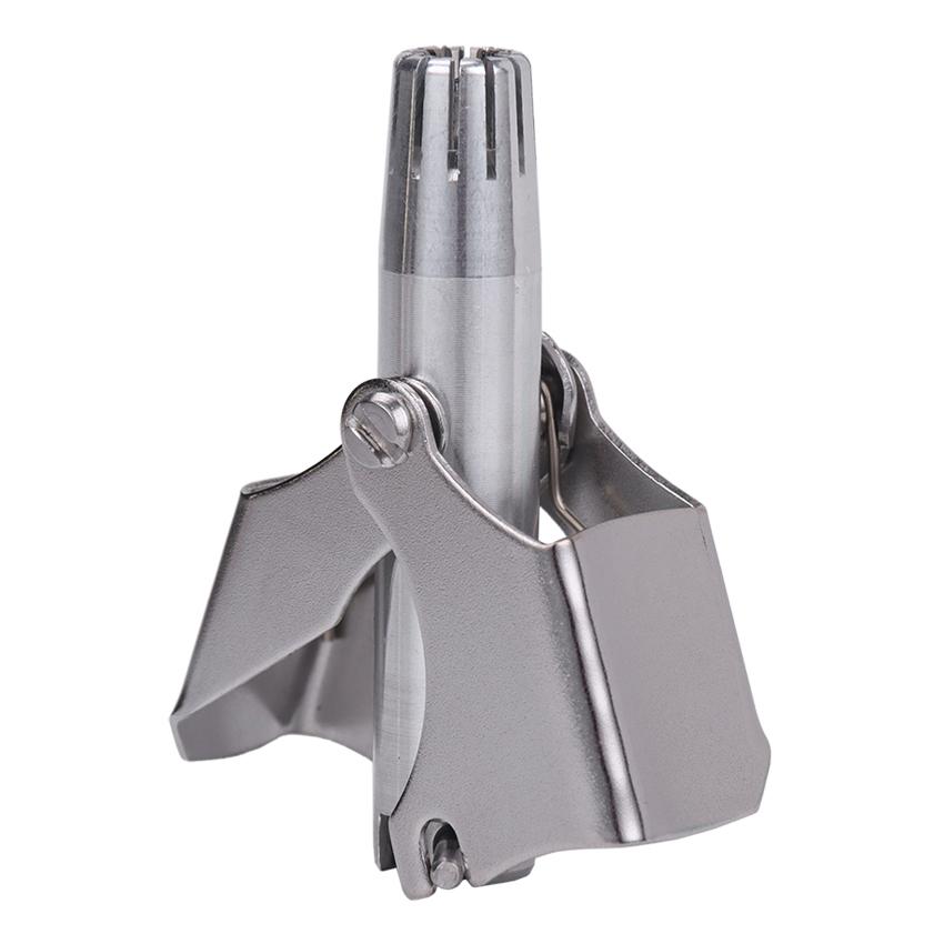 Nasenhaartrimmer für Männer, Edelstahl-Trimmer für die Nase, Vibrissa-Rasierer, Rasierer, waschbar, tragbar, Nasen-/Ohrhaartrimmer