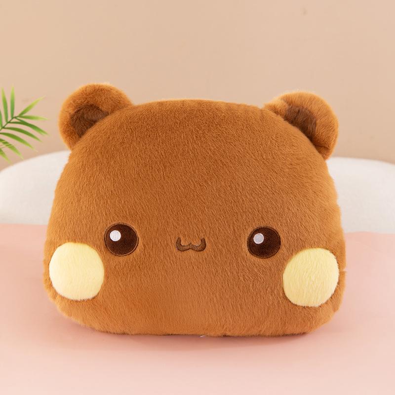 Ungiftiges Bubu Dudu Plüschkissen Yier Panda Bärenpuppen Niedliche Cartoon Kuscheltiere Weiche Plüschtiere Autokissen Sofakissen Heimdekoration