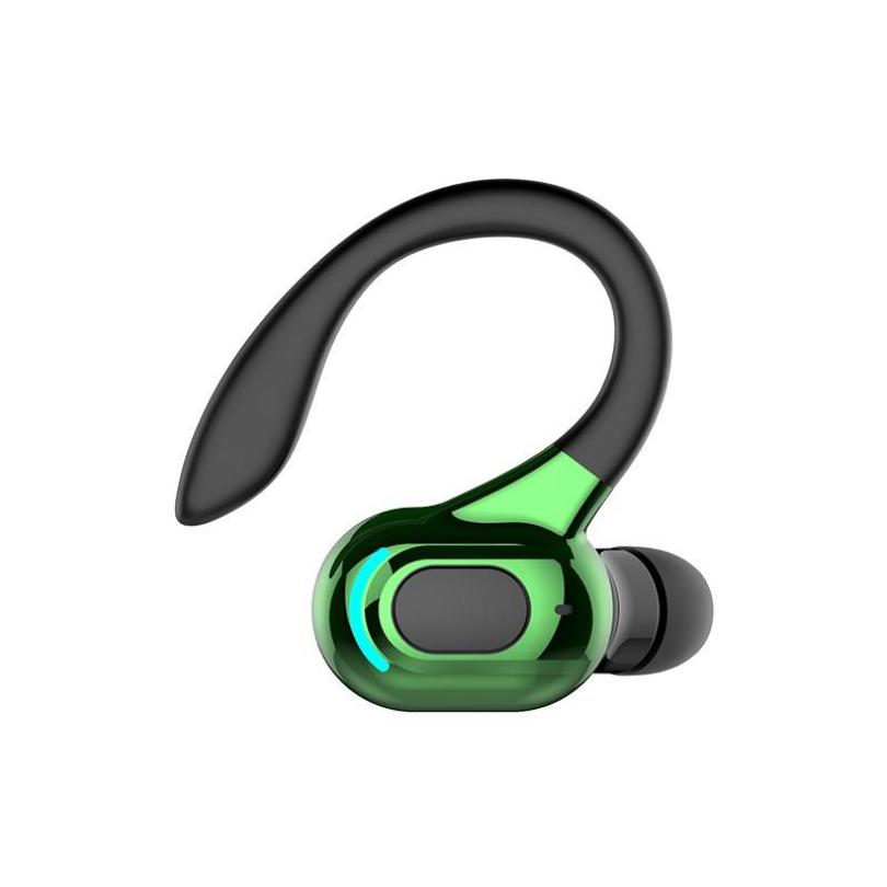 Bluetooth 5.2 Headset Wireless Long Standby Business Sport Ohrbügel-Kopfhörer Freisprechen Einohr-Kopfhörer