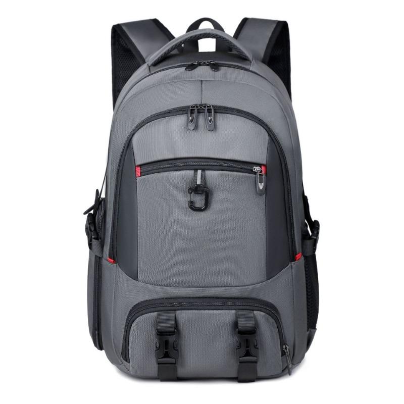 Rucksack Erweiterbarer Rucksack Großes Fassungsvermögen Computertasche Herren Multifunktionaler Rucksack mit separatem Schuhfach Rucksack graue