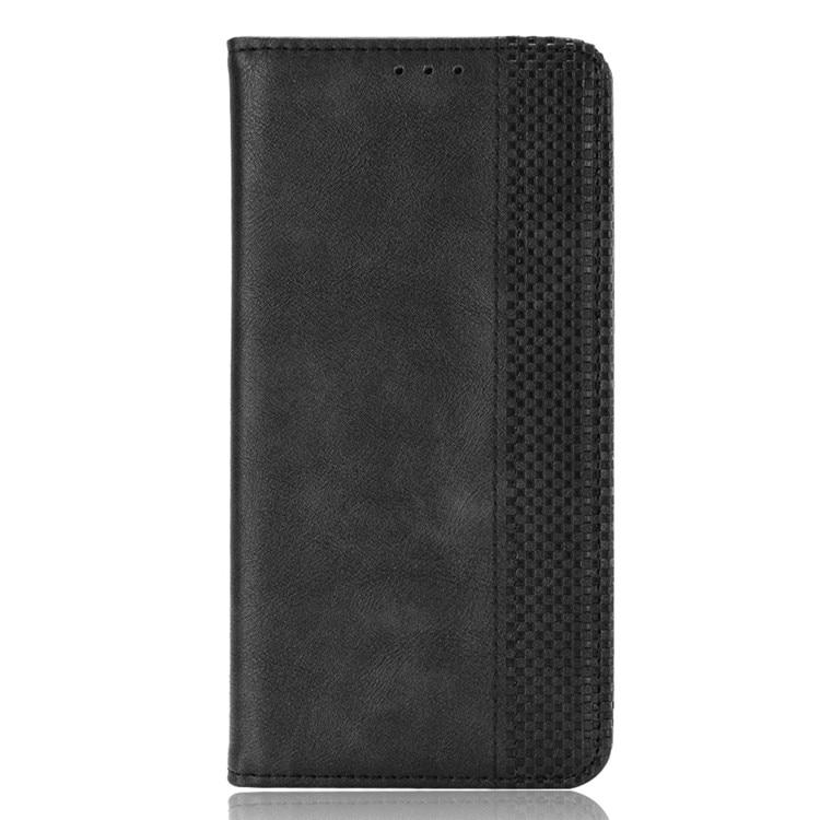 PU-Leder-Handyhülle für Blackview A100 A90 A70 2021 A80 Plus A60 Pro, Brieftaschen-Flip-Handyhülle für Blackview BV6300 BV5500 Pro BV6900 Holsterhülle Capa For Blackview A100 schwarz