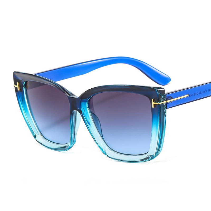 Sonnenbrillen für Herren und Damen, beliebte Sonnenbrillen für Damen, schwarze Brille, Fahrerbrille, Verlaufsgläser, nicht polarisierte Brille