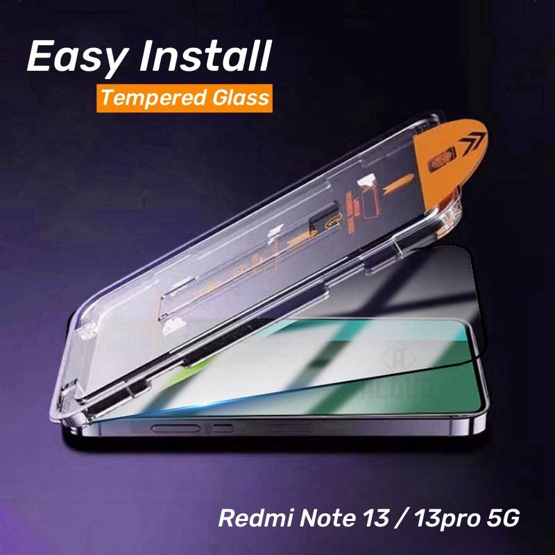 Gehärtetes Glas für Xiaomi Redmi Note 13 5G 14 Note13 Pro 5G / Note 12 Pro+ 13pro Schutz One Click Easy Past Displayschutz Redmi Note 13 Pro 5G reinfarbig