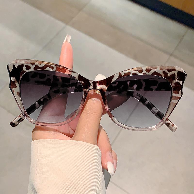 Neue Vintage Katzenaugen-Sonnenbrille Damen Herren Runde Sonnenbrillen Weibliche Kreisförmige Brillen Oculos De Sol für Herren Damen Brillen MULTI