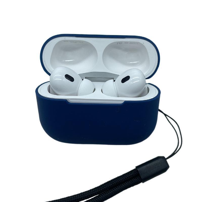 Silikon-Schutzhülle für 2022 Apple AirPods Pro 2 Airpods pro2 dunkelblaue
