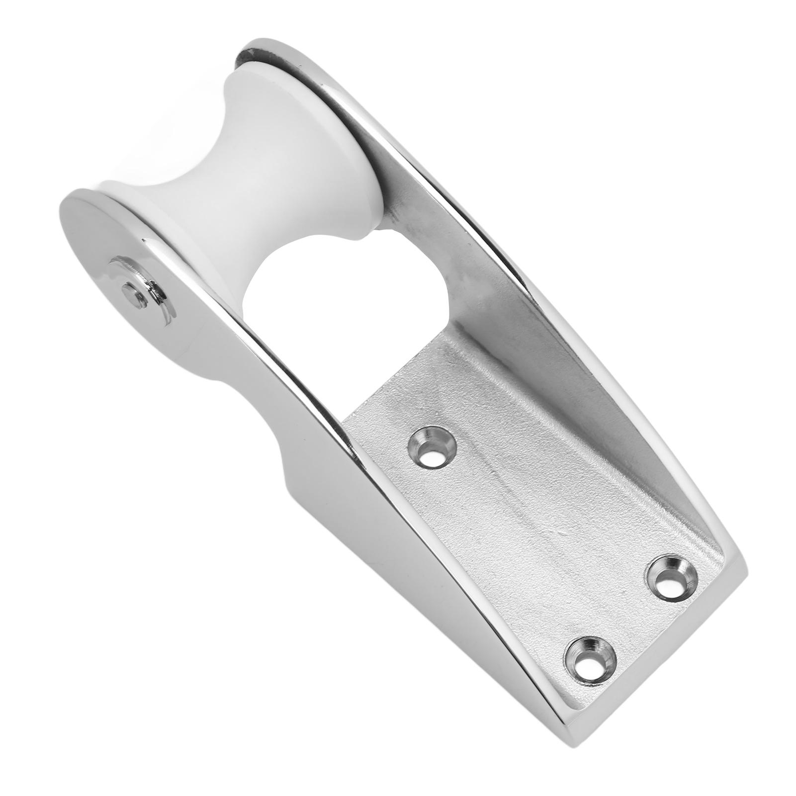 Boot Bug Anker Roller Halterung Nylon Riemenscheiben Anti Slip Gummi Pad Tragen Beständig Boot Anker Roller