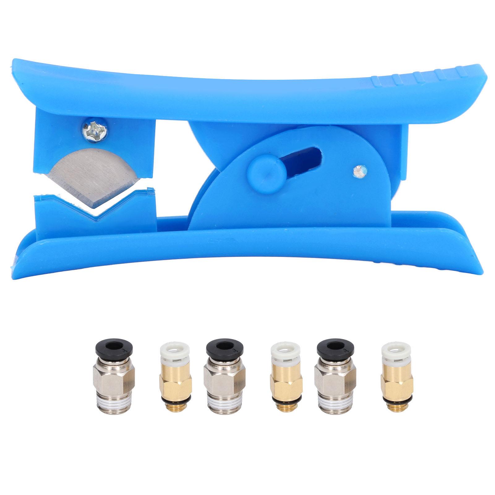 PTFE-Schlauch mit Rohrschneider Pneumatikanschlüsse Fernzufuhr-Kit 3D-Druckerzubehör