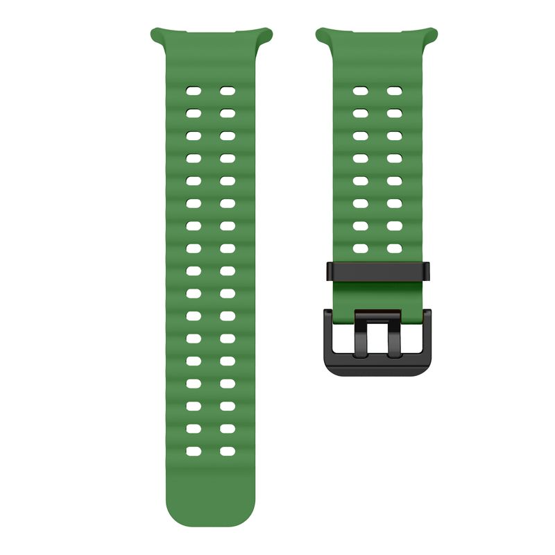 Armband für Samsung Galaxy Watch Ultra Original Absatz Outdoor Sports Silikonband Geeignet Unisex für Galaxy Watch Ultra 47mm galaxy watch ultra hellgrüne